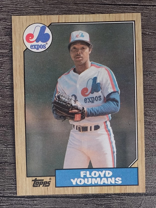 1987 Topps #105 Floyd Youmans