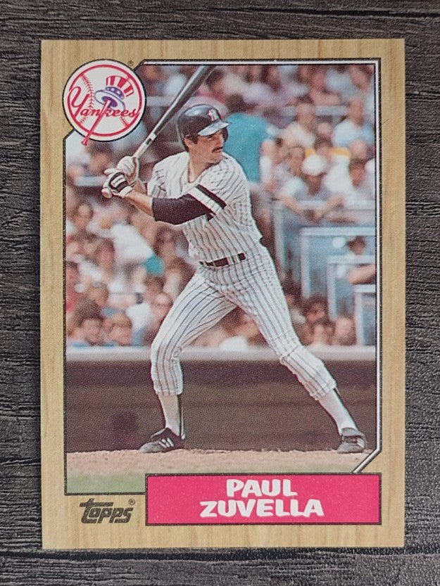1987 Topps #102 Paul Zuvella