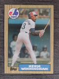 1987 Topps #141 Herm Winningham