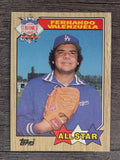 1987 Topps #604 Fernando Valenzuela AS