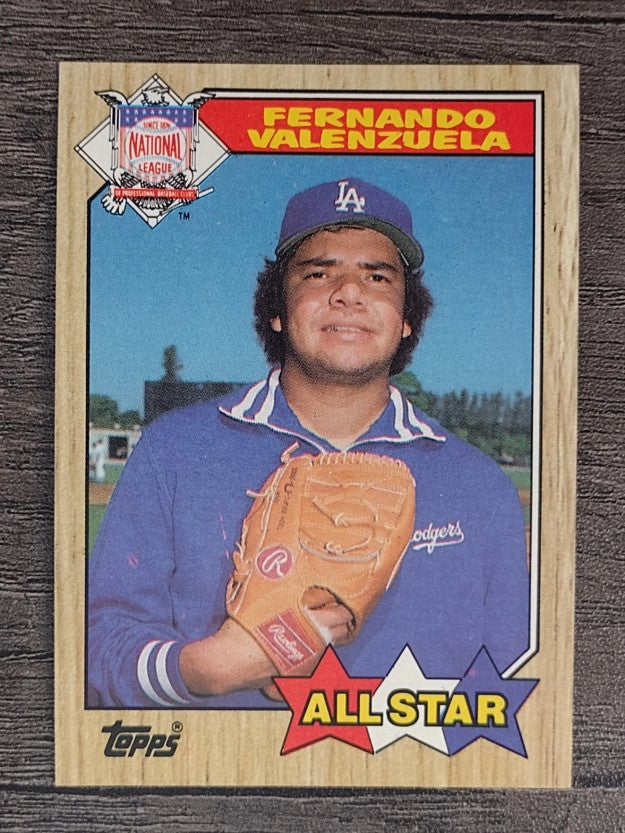 1987 Topps #604 Fernando Valenzuela AS