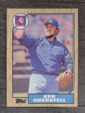 1987 Topps #627 Ken Oberkfell