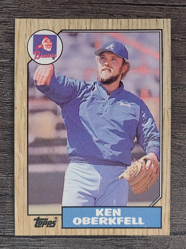 1987 Topps #627 Ken Oberkfell