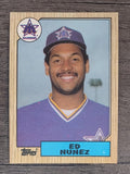 1987 Topps #427 Edwin Nunez