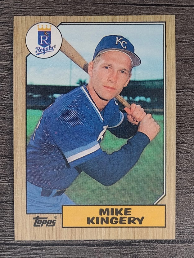 1987 Topps #203 Mike Kingery RC