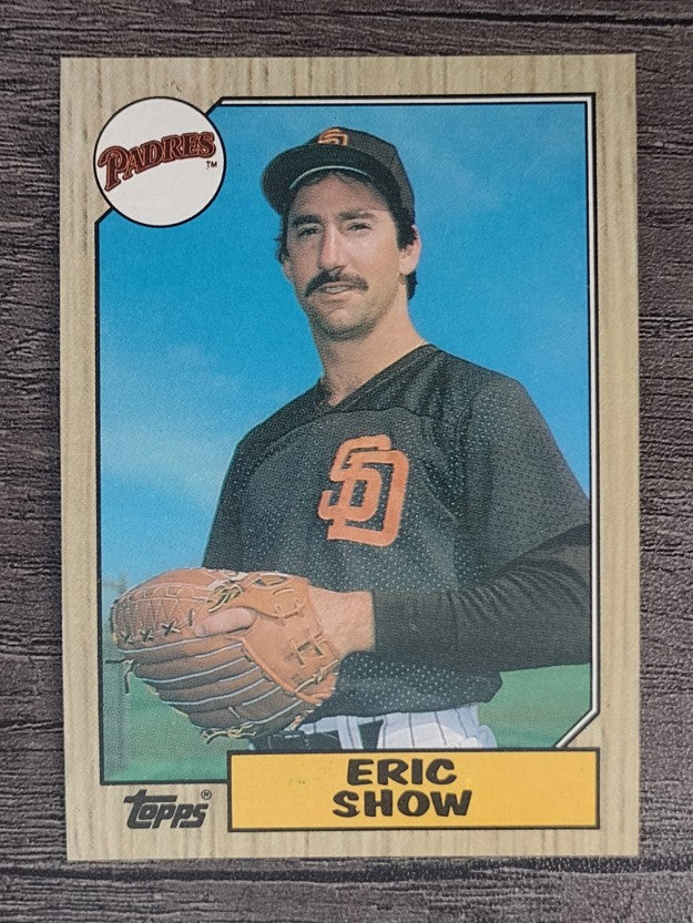 1987 Topps #730 Eric Show