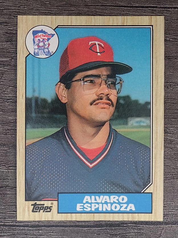 1987 Topps #529 Alvaro Espinoza RC
