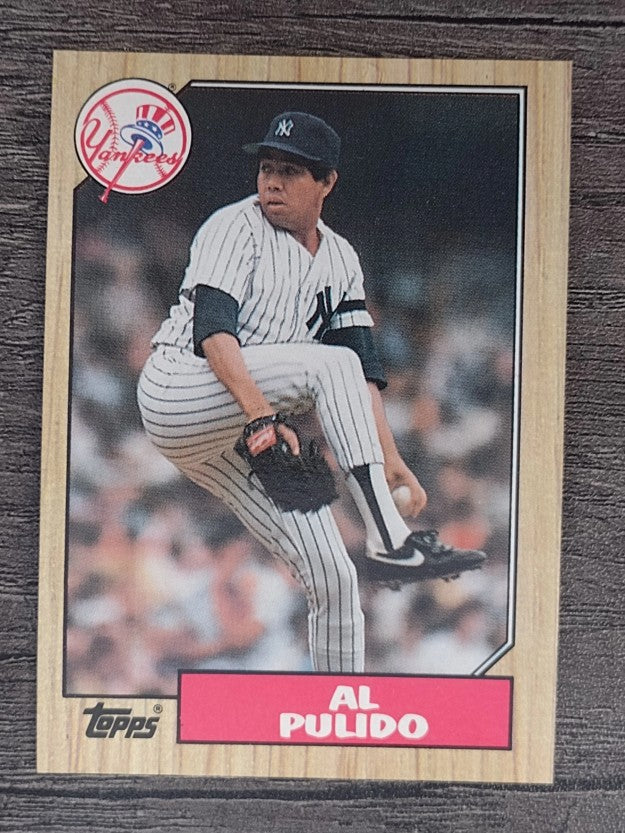1987 Topps #642 Al Pulido