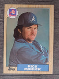 1987 Topps #242 Rick Mahler