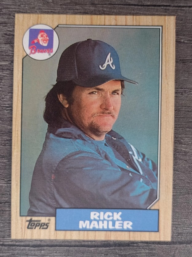 1987 Topps #242 Rick Mahler