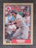 1987 Topps #645 Dwight Evans