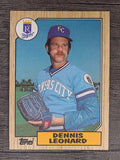 1987 Topps #38 Dennis Leonard