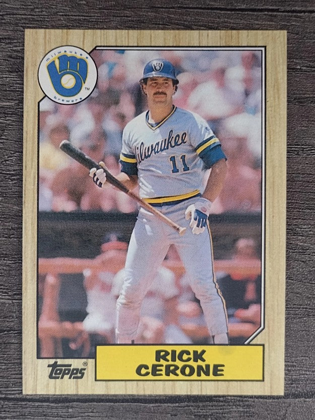 1987 Topps #129 Rick Cerone
