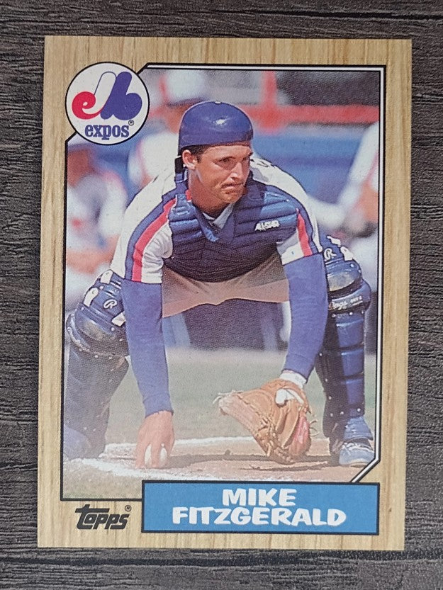 1987 Topps #212 Mike Fitzgerald