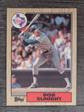 1987 Topps #308 Don Slaught