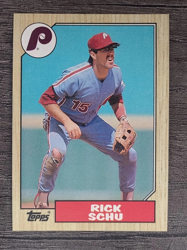 1987 Topps #209 Rick Schu