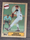 1987 Topps #155 Eddie Whitson