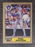 1987 Topps #741 Paul Molitor
