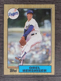 1987 Topps #385 Orel Hershiser