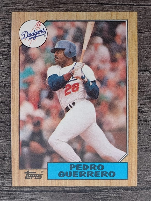 1987 Topps #360 Pedro Guerrero