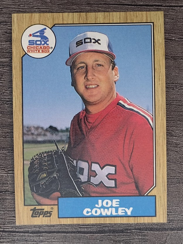 1987 Topps #27 Joe Cowley