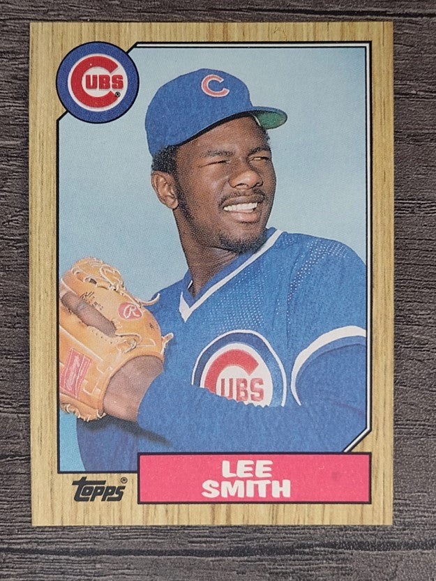1987 Topps #23 Lee Smith