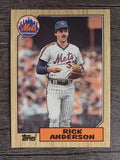 1987 Topps #594 Rick Anderson
