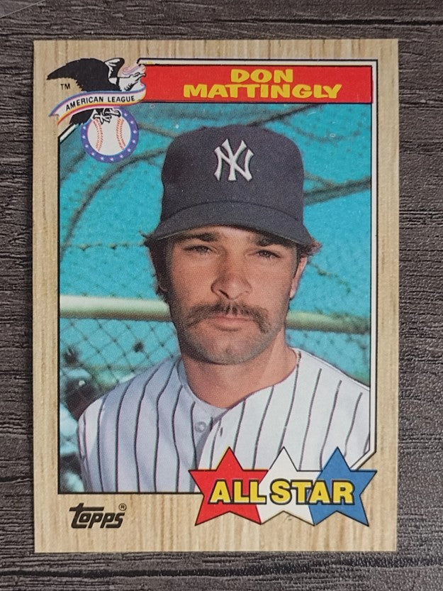 1987 Topps #606 Don Mattingly AS