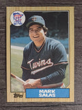 1987 Topps #87 Mark Salas