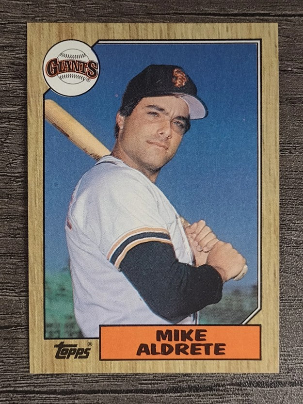 1987 Topps #71 Mike Aldrete
