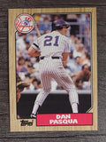 1987 Topps #74 Dan Pasqua