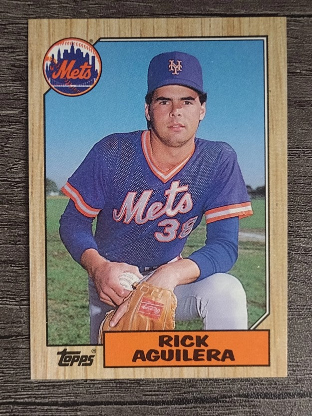 1987 Topps #103 Rick Aguilera