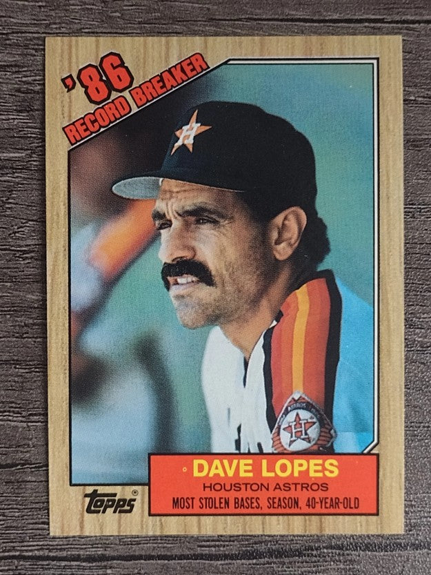 1987 Topps #4 Davey Lopes RB