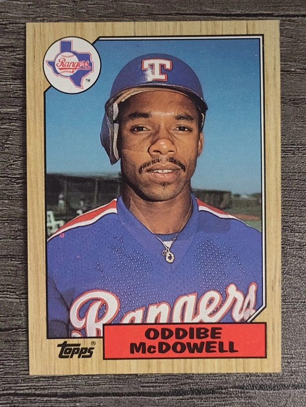 1987 Topps #95 Oddibe McDowell