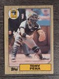 1987 Topps #60 Tony Pena