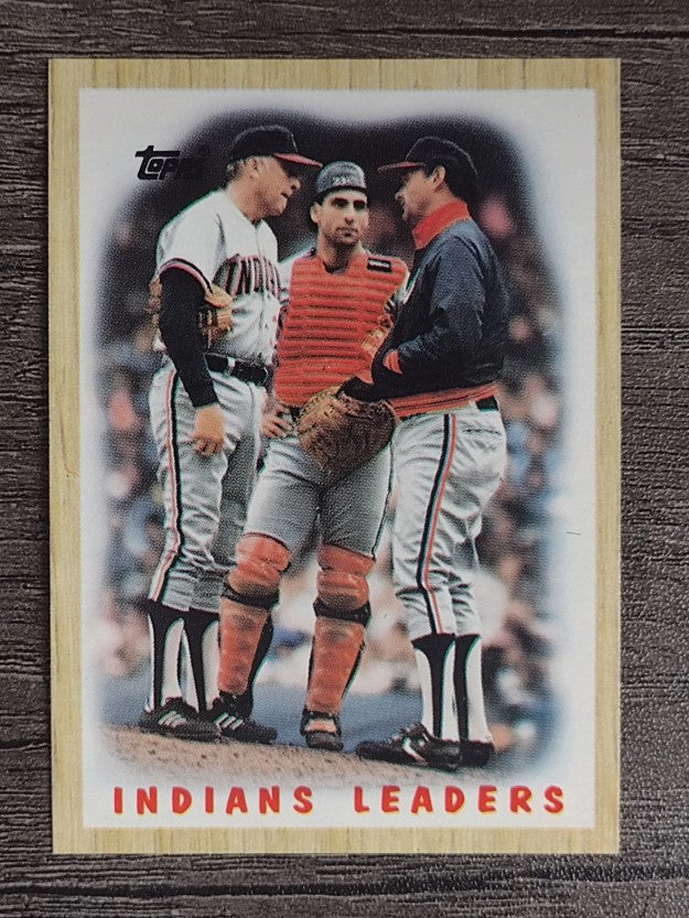 1987 Topps #11 Indians Team
