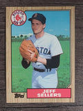1987 Topps #12 Jeff Sellers