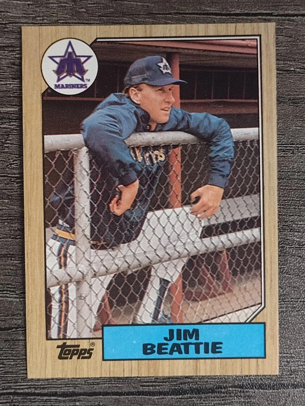 1987 Topps #117 Jim Beattie