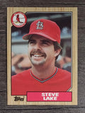 1987 Topps #84 Steve Lake