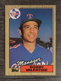 1987 Topps #118 Bobby Valentine MG