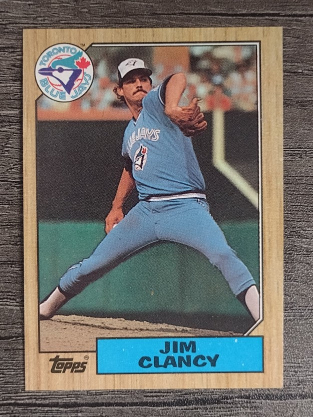 1987 Topps #122 Jim Clancy