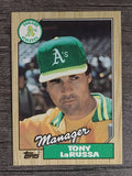 1987 Topps #68 Tony LaRussa MG