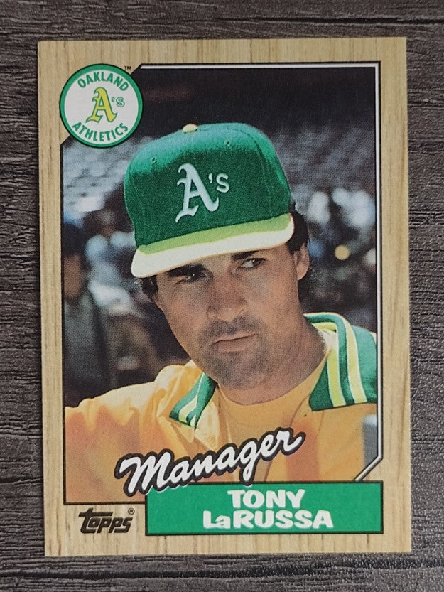 1987 Topps #68 Tony LaRussa MG