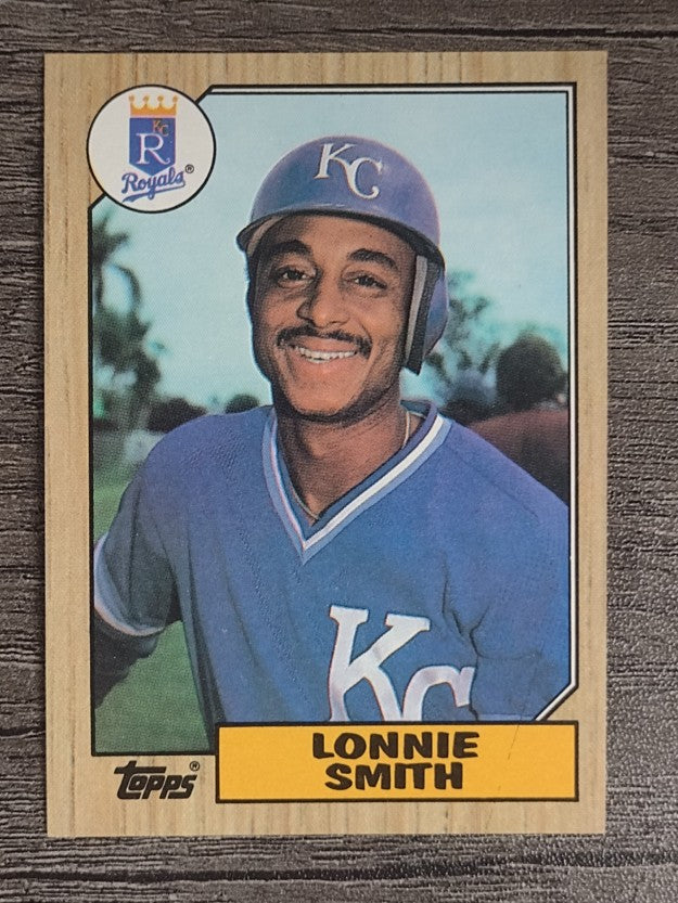 1987 Topps #69 Lonnie Smith