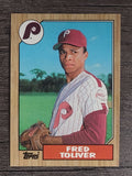 1987 Topps #63 Fred Toliver