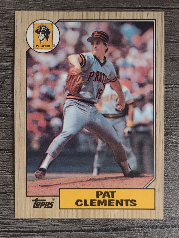 1987 Topps #16 Pat Clements