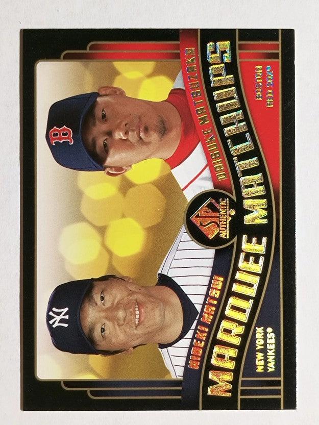 2008 SP Authentic Marquee Matchups #MM42 Hideki Matsui/Daisuke Matsuzaka