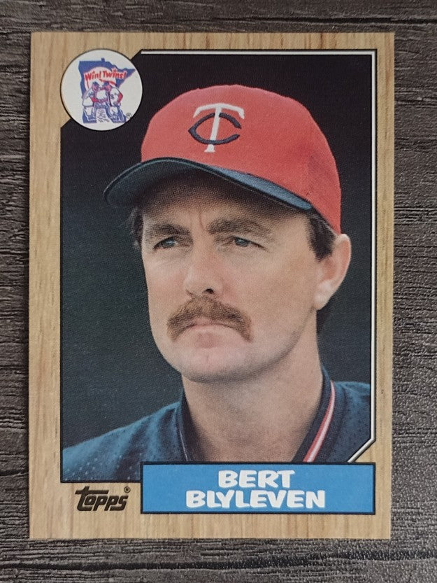 1987 Topps #25 Bert Blyleven