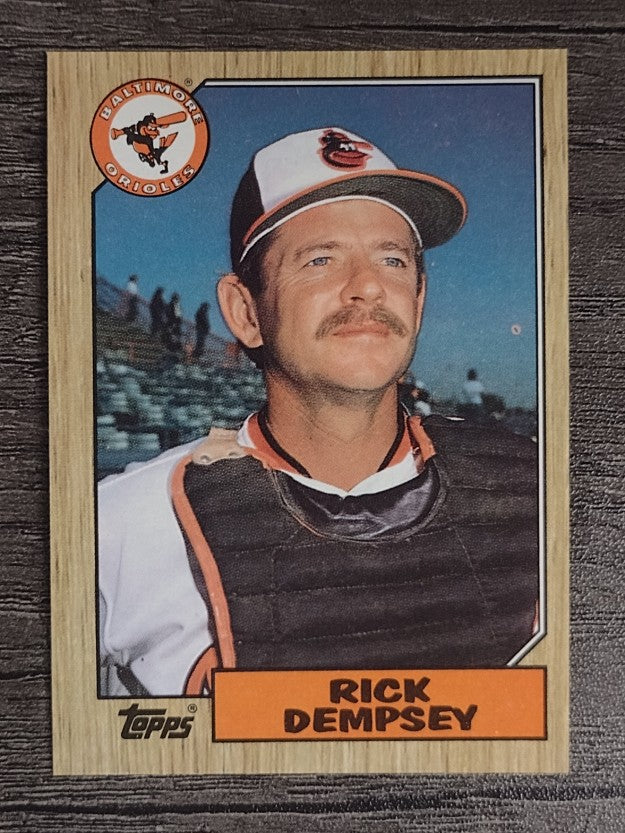 1987 Topps #28 Rick Dempsey