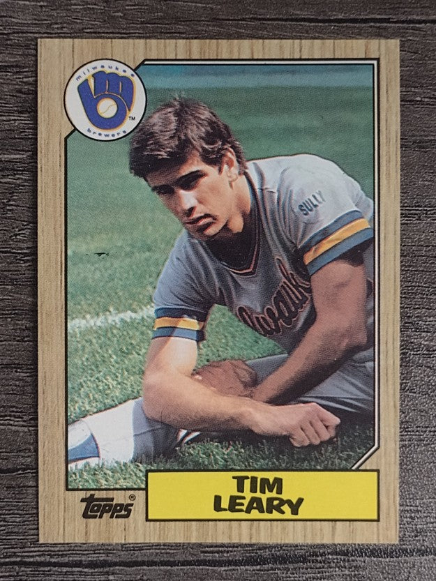 1987 Topps #32 Tim Leary